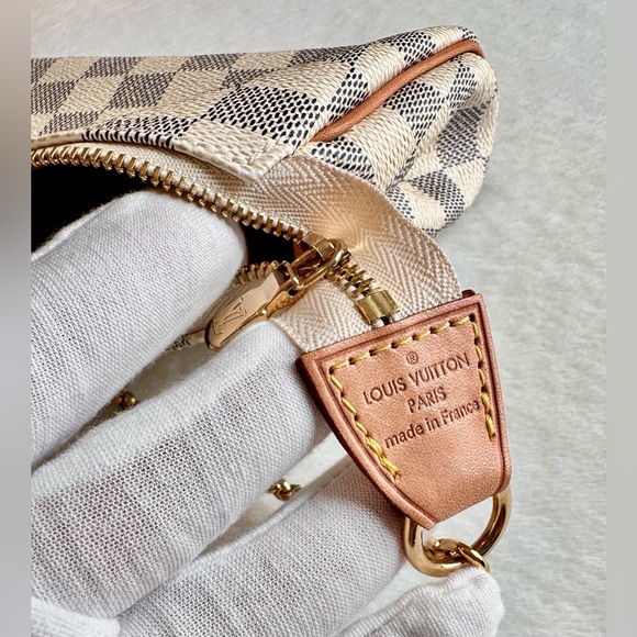 ✨ᴿᵃʳᵉ✨LOUIS VUITTON Eva Clutch Damier Azur - Picture 8 of 17